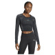 Adidas Γυναικεία μακρυμάνικη μπλούζα Seamless Knitted Long Sleeve Tee